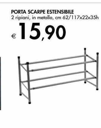Bennet Porta scarpe estensibile offerta