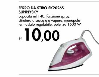 Bennet Ferro da stiro sk2026s sunnysky offerta