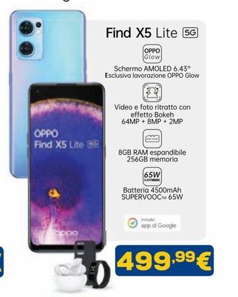 Euronics Find x5 lite offerta