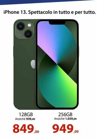 Euronics Iphone 13 offerta