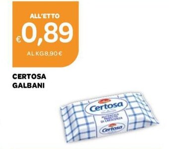 Ekom Galbani Certosa offerta