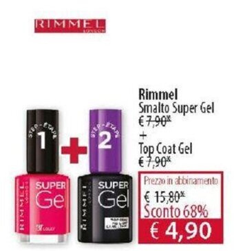 Acqua & Sapone Rimmel Smalto Super Gel offerta