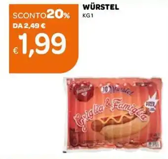 Ekom Würstel 1 kg offerta