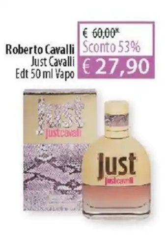 Acqua & Sapone Roberto Cavalli 50ml offerta
