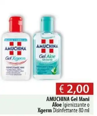 Acqua & Sapone Amuchina Gel Mani Aloe 80ml offerta