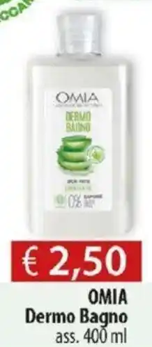 Acqua & Sapone Omia Dermo Bagno 400ml offerta
