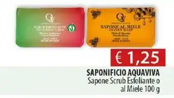 Acqua & Sapone Saponificio Aquaviva 100g offerta