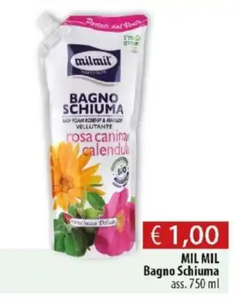 Acqua & Sapone Mil Mil Bagno Schiuma 750ml offerta