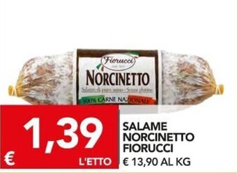 TuoDi Fiorucci Salame Norcinetto offerta
