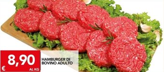 TuoDi Hamburger Di Bovino Adulto offerta