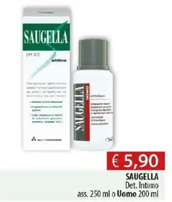 Acqua & Sapone Saugella 250ml offerta