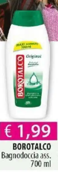 Acqua & Sapone Borotalco Bagnodoccia 700ml offerta