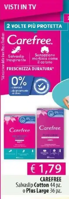 Acqua & Sapone Carefree Cotton o Plus Large offerta