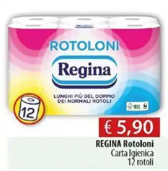 Acqua & Sapone Regina Rotoloni12 Rotoli offerta