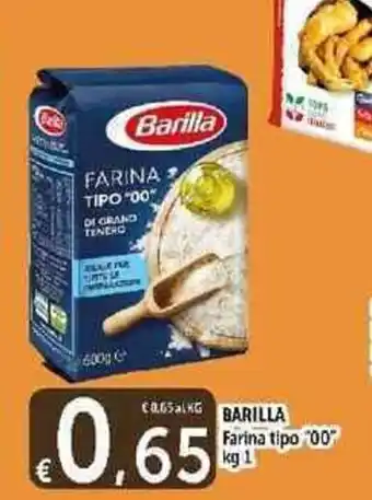 Carrefour Express Barilla Farina tipo "00" 1 kg offerta
