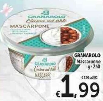Carrefour Express Granarolo Mascarpone 250 gr offerta