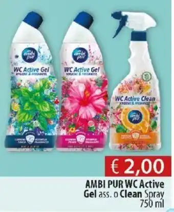Acqua & Sapone Ambi Pur WC Active Gel 750ml offerta