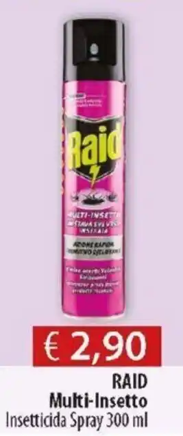 Acqua & Sapone Raid Multi-Insetto 300ml offerta
