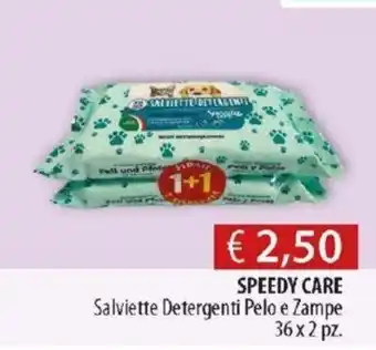 Acqua & Sapone Speedy Care Sakviette Detergenti Pelo e Zampe 36x2pz offerta