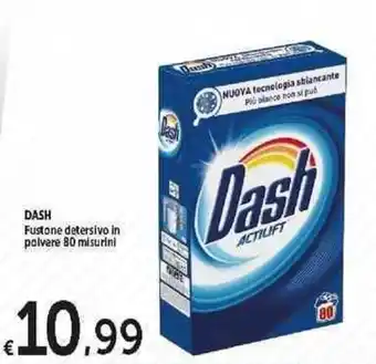Carrefour Express Dash Fustone detersivo in polvere 80 misurini offerta