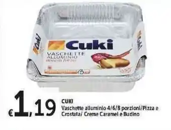 Carrefour Express Cuki Vaschette alluminio offerta