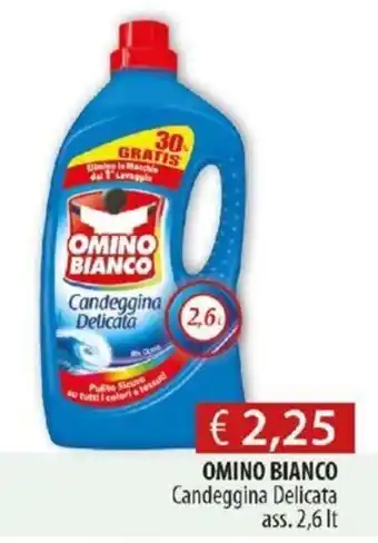 Acqua & Sapone Omino Bianco Candeggina 2,6lt offerta