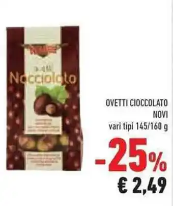 Conad Superstore Novi Ovetti Cioccolato 145/160 g offerta