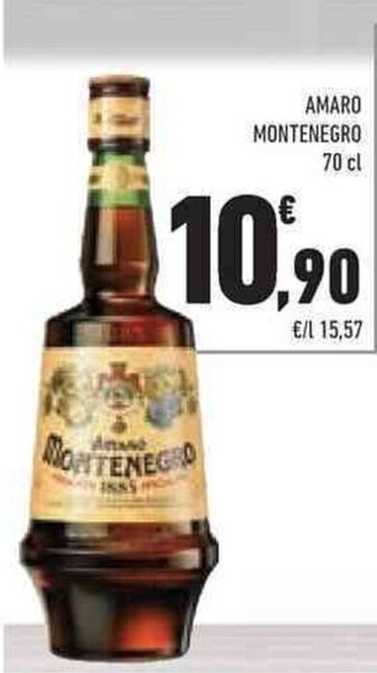 Conad Superstore Amaro Montenegro 70 cl offerta