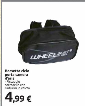 Carrefour Iper Borsetta ciclo porta camera d'aria offerta