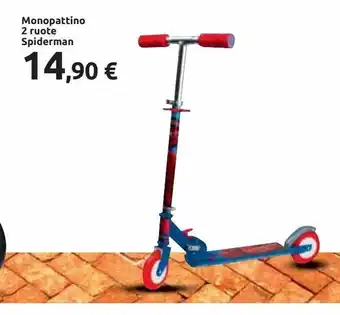 Monopattino 2 ruote spiderman