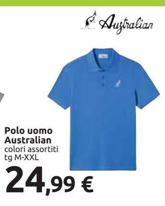Carrefour Iper Polo uomo australian offerta