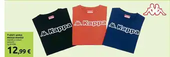 Carrefour Iper T-shirt uomo kappa mezza manica offerta