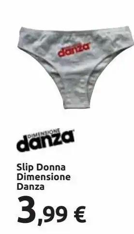 Slip donna dimensione danza
