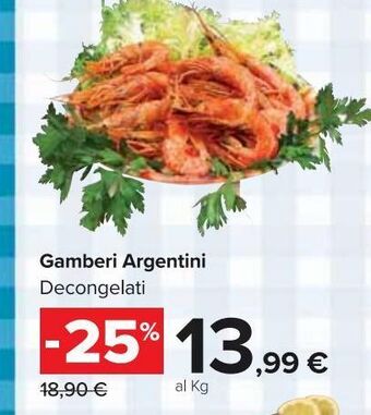 Carrefour Market Gamberi argentini offerta