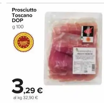 Carrefour Market Prosciutto toscano dop offerta
