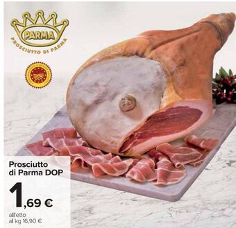 Carrefour Market Prosciutto di parma dop offerta