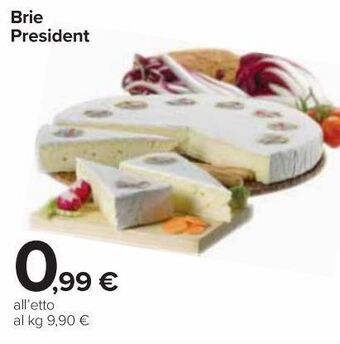 Carrefour Market Brie president offerta