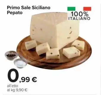 Carrefour Market Primo sale siciliano pepato offerta
