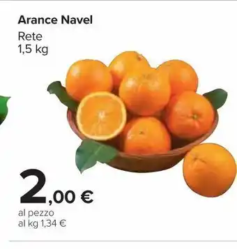 Carrefour Market Arance navel offerta