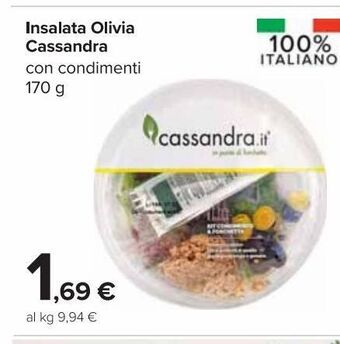 Carrefour Market Insalata olivia cassandra offerta