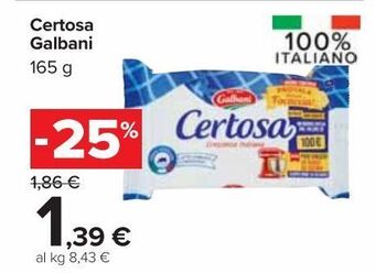 Carrefour Market Certosa galbani offerta