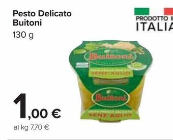 Carrefour Market Pesto delicato buitoni offerta
