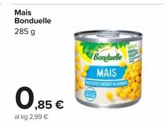 Carrefour Market Mais bonduelle offerta