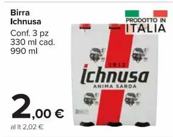 Carrefour Market Birra ichnusa offerta