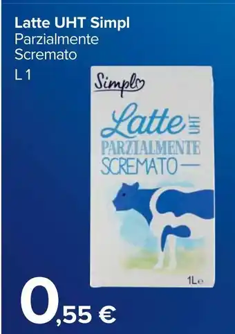Carrefour Market Latte uht simply offerta