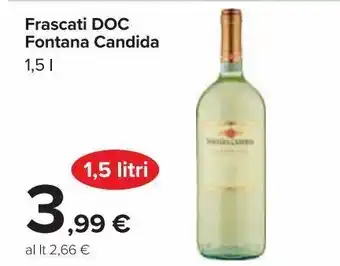Carrefour Market Frascati doc fontana candida offerta
