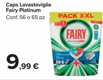 Carrefour Market Caps lavastoviglie fairy platinum offerta
