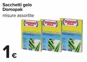 Sacchetti gelo domopak misure assortite