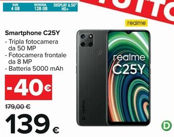 Carrefour Iper Smartphone c25y offerta