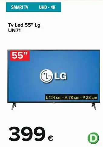 Tv led 55'' lg un71
